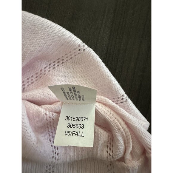 Y2K GAP Pink Cami Tank Top w Bow And Lace Size XL (2005 Vintage NWT) Bella Swan - Picture 6 of 6